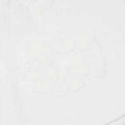 Denim Tears Mono The Cotton Wreath White Shorts 7 Denim Tears Mono The Cotton Wreath White Shorts -Creps Lockers denim tears mono the cotton wreath white shorts ss24cr007 whit close up