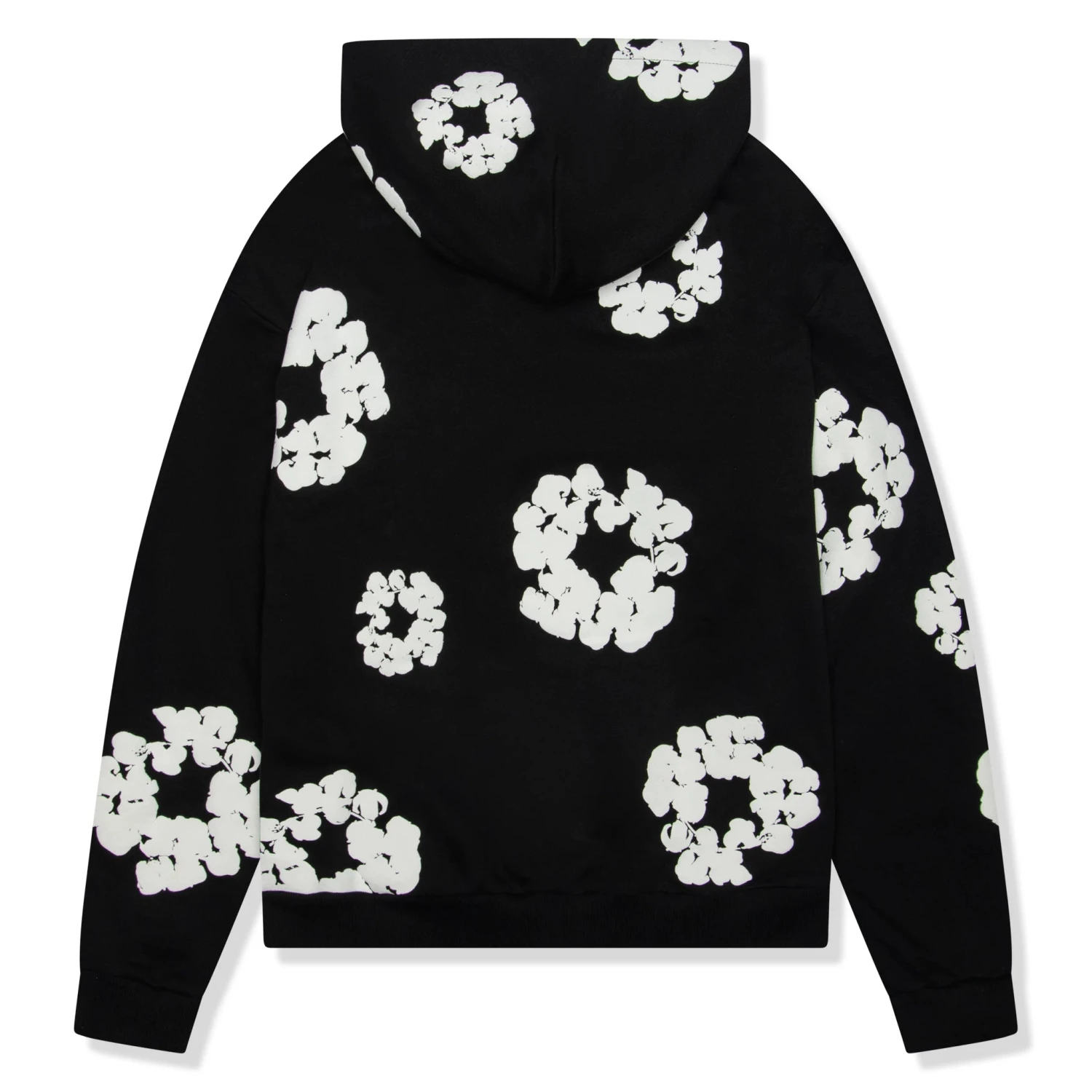 Denim Tears The Cotton Wreath Black Hoodie 2 Denim Tears The Cotton Wreath Black Hoodie - Image 2