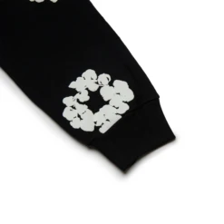 Denim Tears The Cotton Wreath Black Hoodie 7 Denim Tears The Cotton Wreath Black Hoodie -Creps Lockers denim tears the cotton wreath black hoodie sleeve