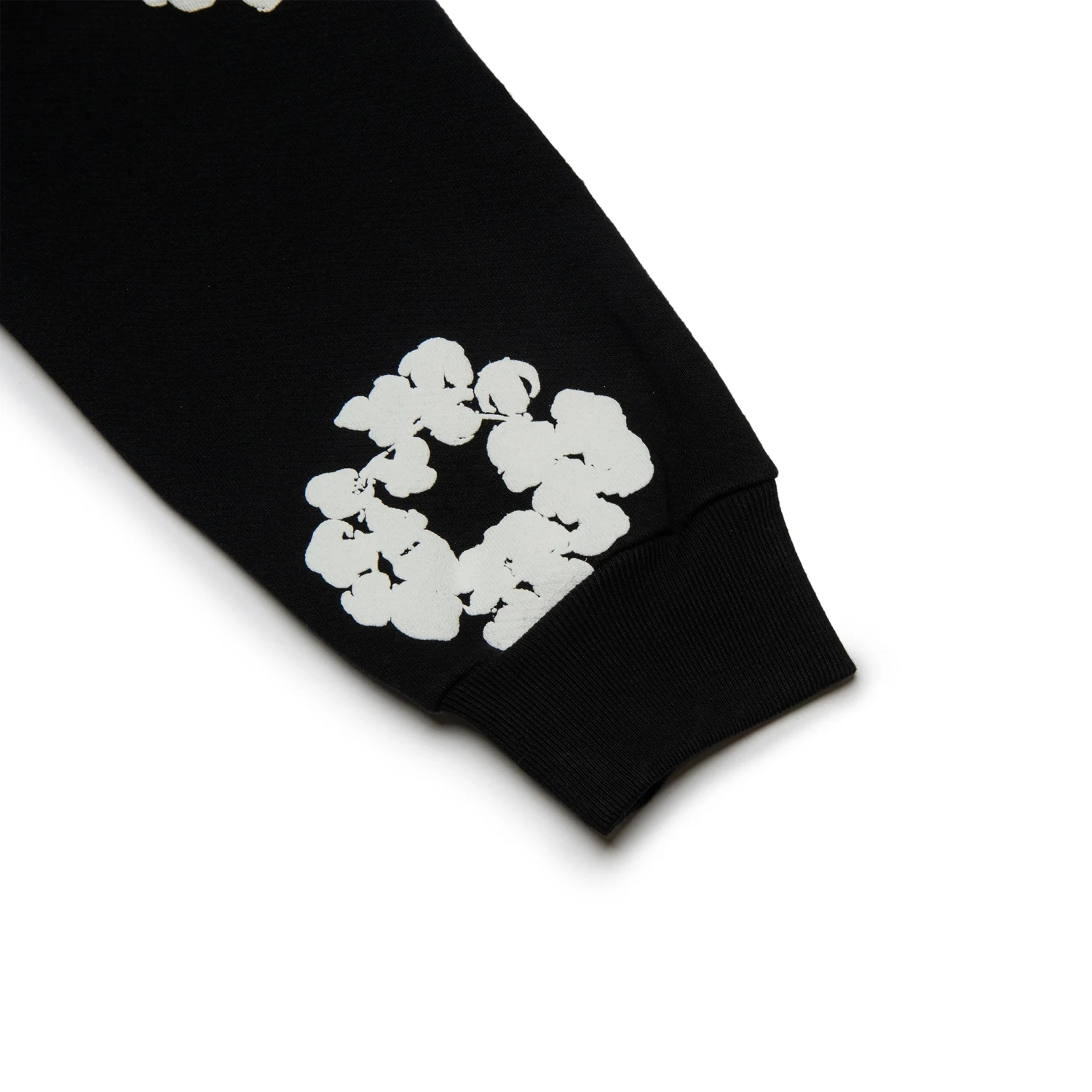 Denim Tears The Cotton Wreath Black Hoodie 4 Denim Tears The Cotton Wreath Black Hoodie - Image 4