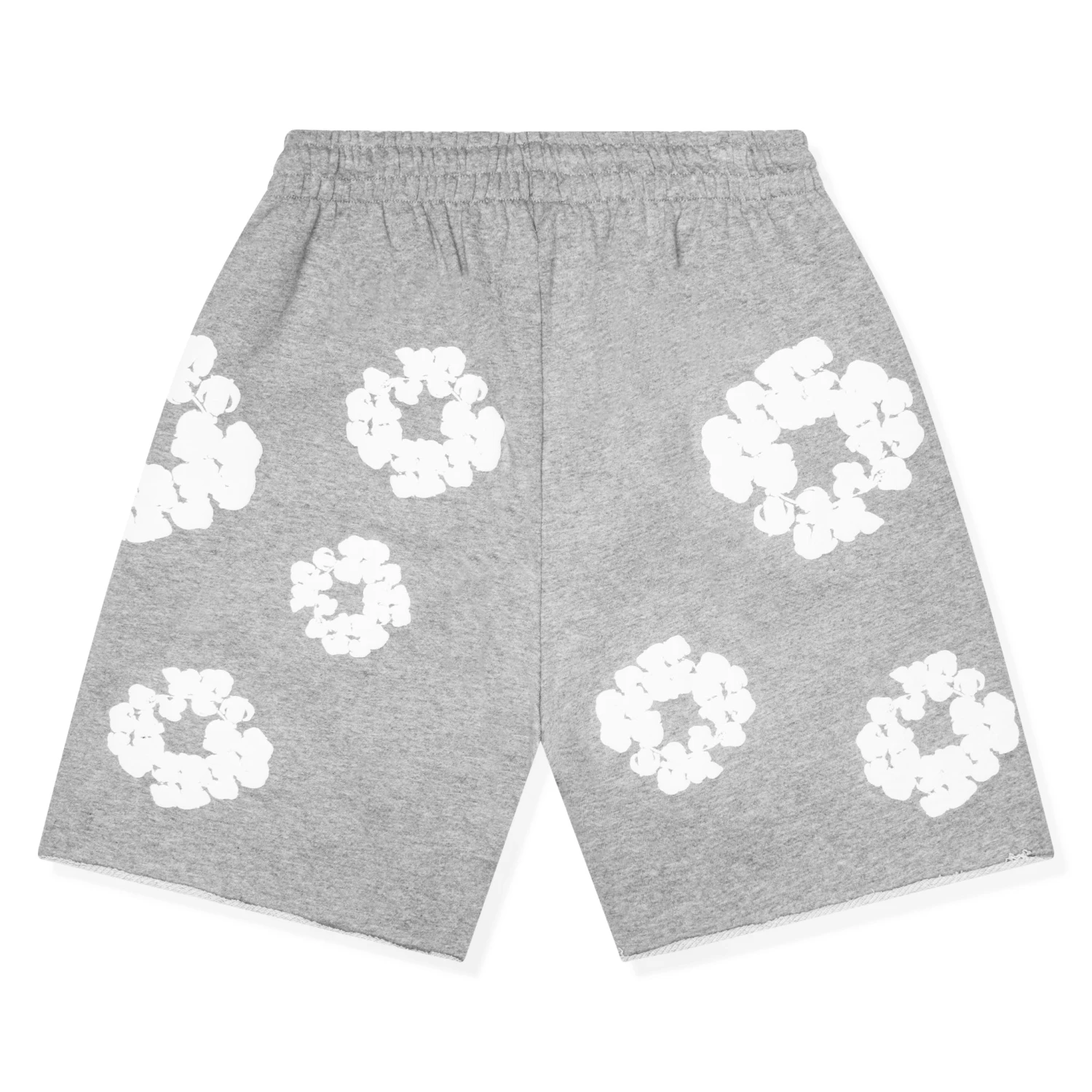 Denim Tears The Cotton Wreath Grey Shorts 2 Denim Tears The Cotton Wreath Grey Shorts - Image 2