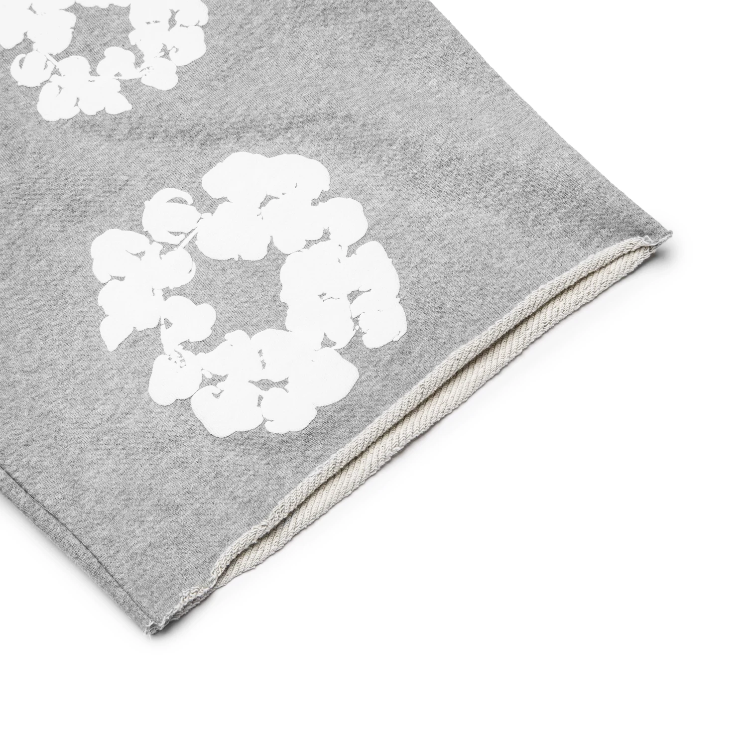 Denim Tears The Cotton Wreath Grey Shorts 4 Denim Tears The Cotton Wreath Grey Shorts - Image 4