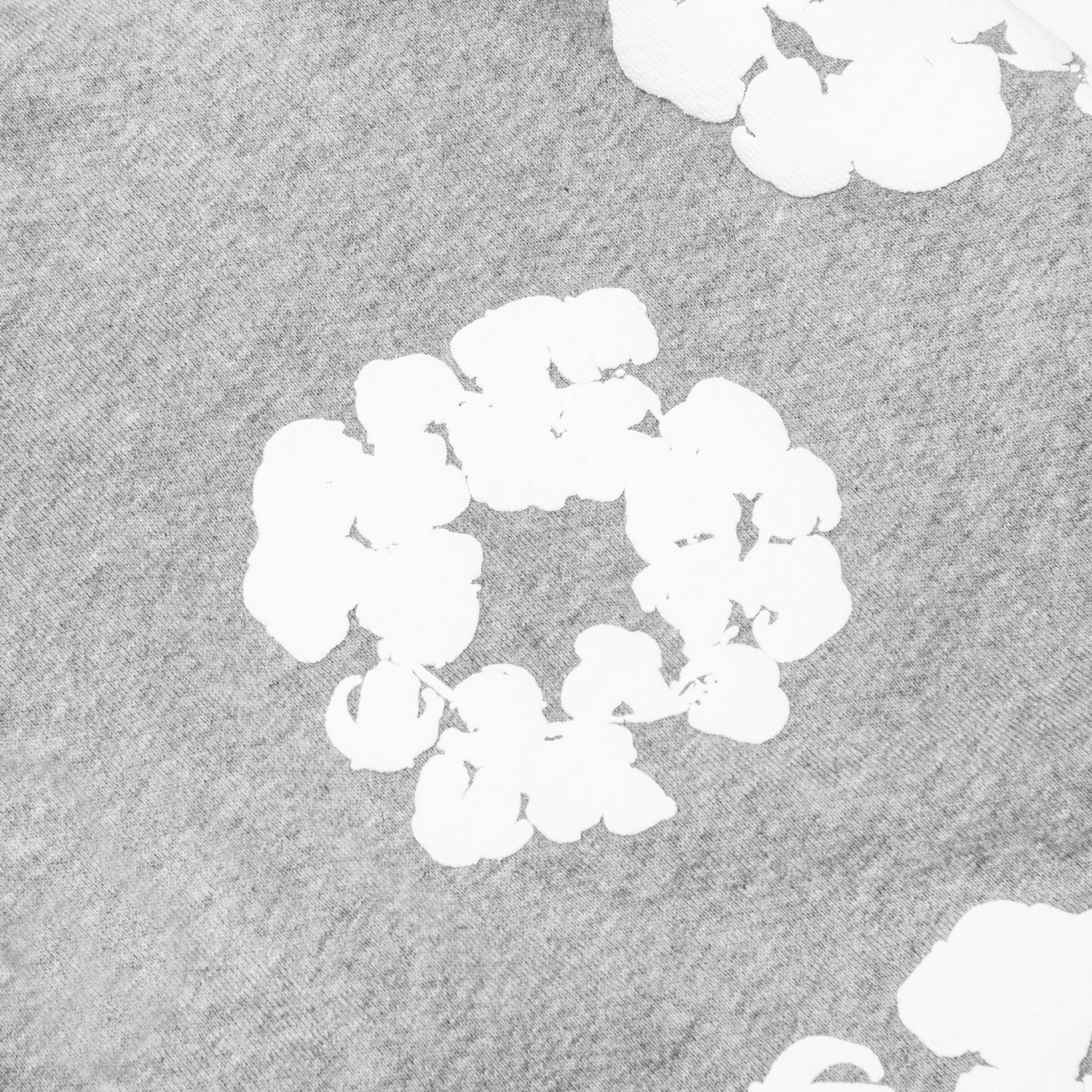 Denim Tears The Cotton Wreath Grey Shorts 3 Denim Tears The Cotton Wreath Grey Shorts - Image 3