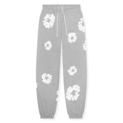 Denim Tears The Cotton Wreath Grey Sweatpants