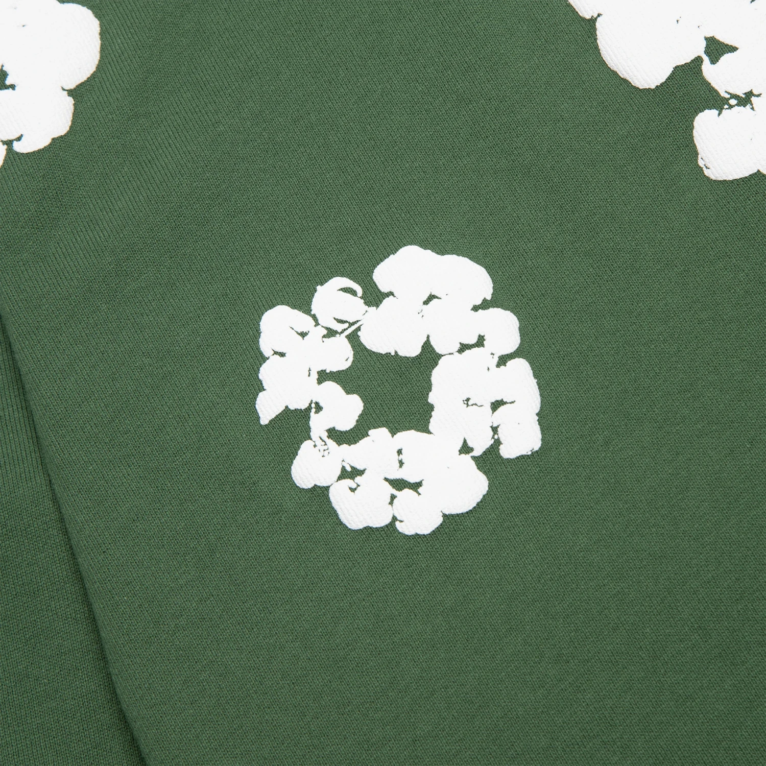 Denim Tears The Cotton Wreath Long-Sleeve Green T Shirt 4 Denim Tears The Cotton Wreath Long-Sleeve Green T Shirt - Image 4