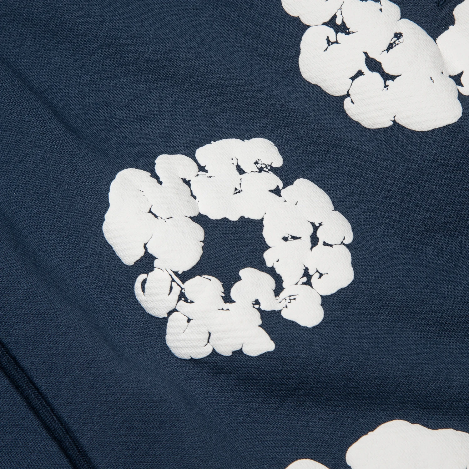 Denim Tears The Cotton Wreath Navy Shorts 6 Denim Tears The Cotton Wreath Navy Shorts - Image 6