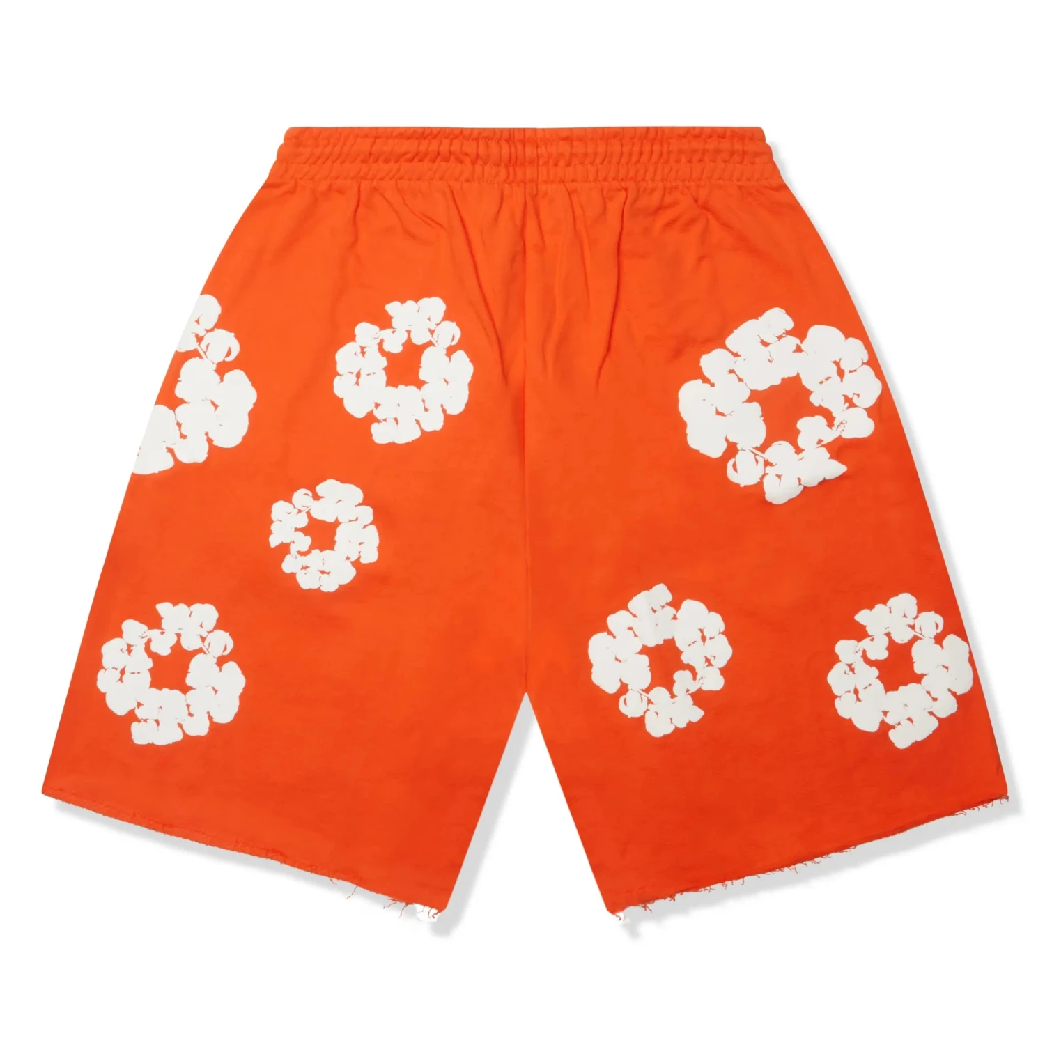 Denim Tears The Cotton Wreath Orange Shorts 2 Denim Tears The Cotton Wreath Orange Shorts - Image 2