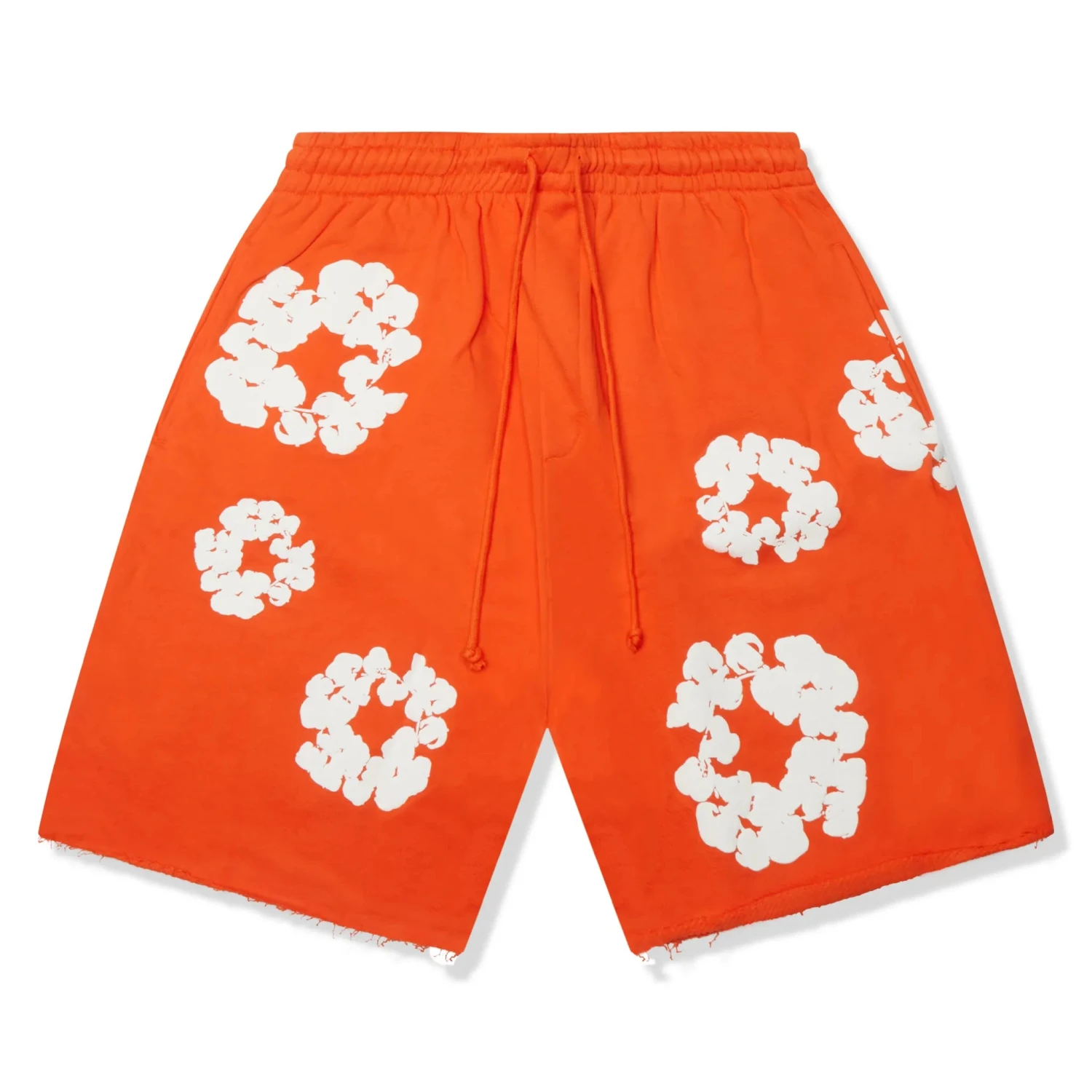 Denim Tears The Cotton Wreath Orange Shorts 1 Denim Tears The Cotton Wreath Orange Shorts