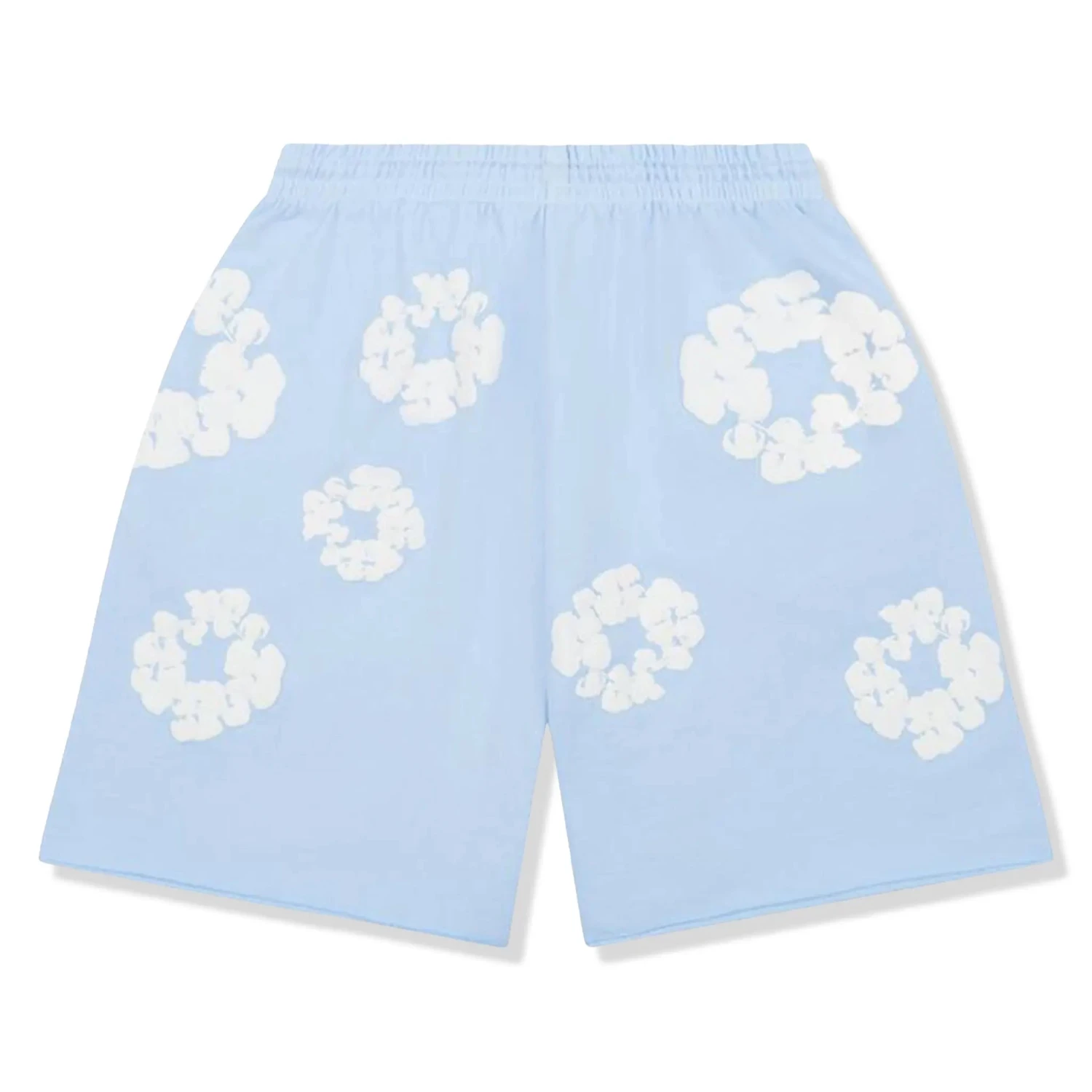 Denim Tears The Cotton Wreath Powder Blue Shorts 2 Denim Tears The Cotton Wreath Powder Blue Shorts - Image 2