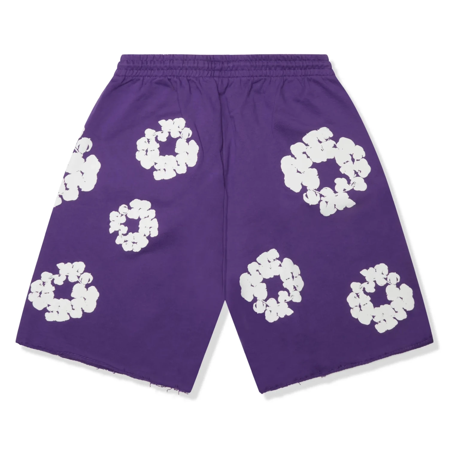 Denim Tears The Cotton Wreath Purple Shorts 2 Denim Tears The Cotton Wreath Purple Shorts - Image 2