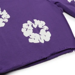 Denim Tears The Cotton Wreath Purple Shorts 7 Denim Tears The Cotton Wreath Purple Shorts -Creps Lockers denim tears the cotton wreath purple shorts 402 200 30 purp detail 1