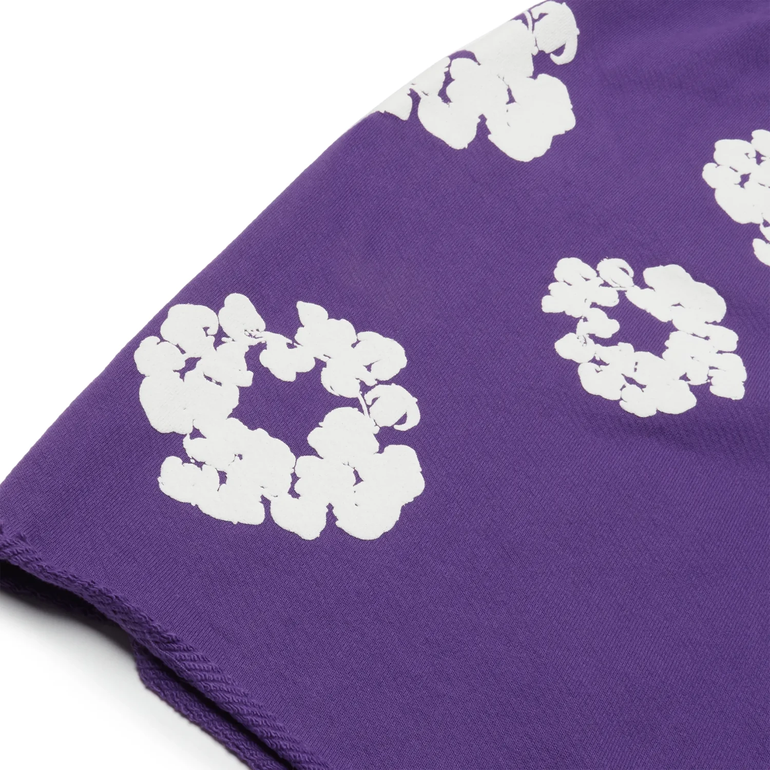 Denim Tears The Cotton Wreath Purple Shorts 3 Denim Tears The Cotton Wreath Purple Shorts - Image 3