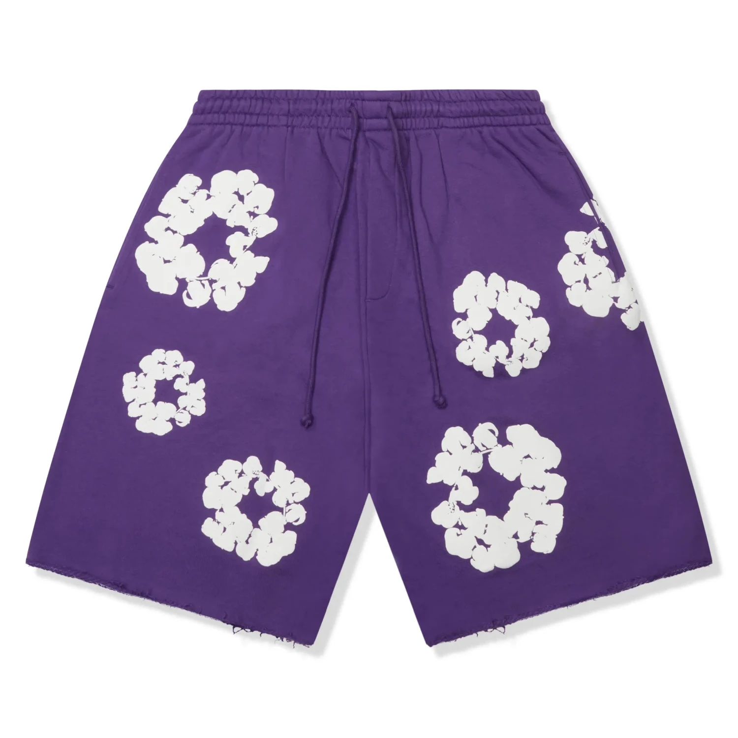 Denim Tears The Cotton Wreath Purple Shorts 1 Denim Tears The Cotton Wreath Purple Shorts