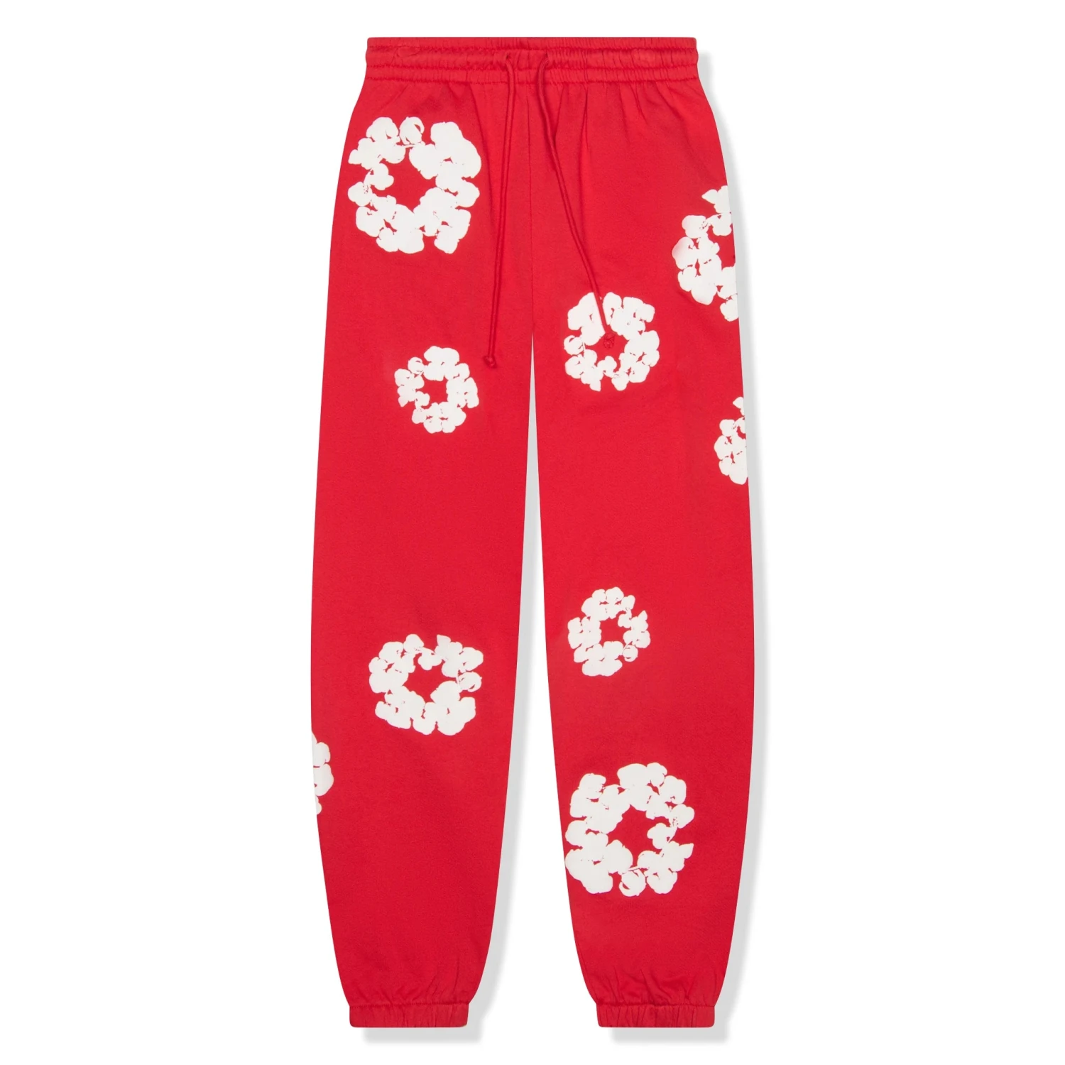 Denim Tears The Cotton Wreath Red Sweatpants 1 Denim Tears The Cotton Wreath Red Sweatpants