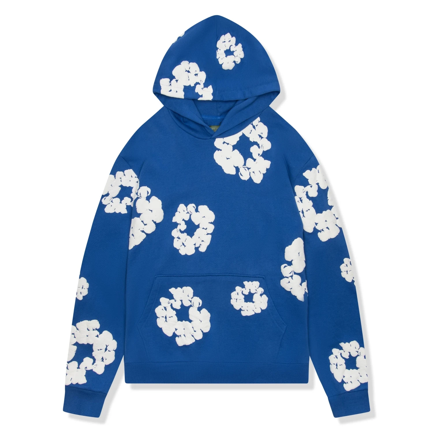 Denim Tears The Cotton Wreath Royal Blue Hoodie 1 Denim Tears The Cotton Wreath Royal Blue Hoodie