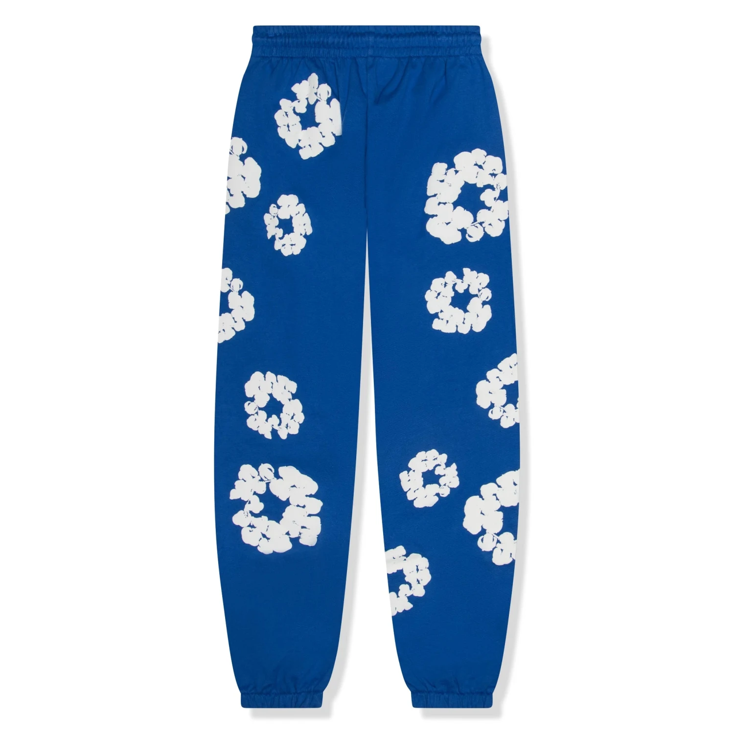 Denim Tears The Cotton Wreath Royal Blue Sweatpants 2 Denim Tears The Cotton Wreath Royal Blue Sweatpants - Image 2