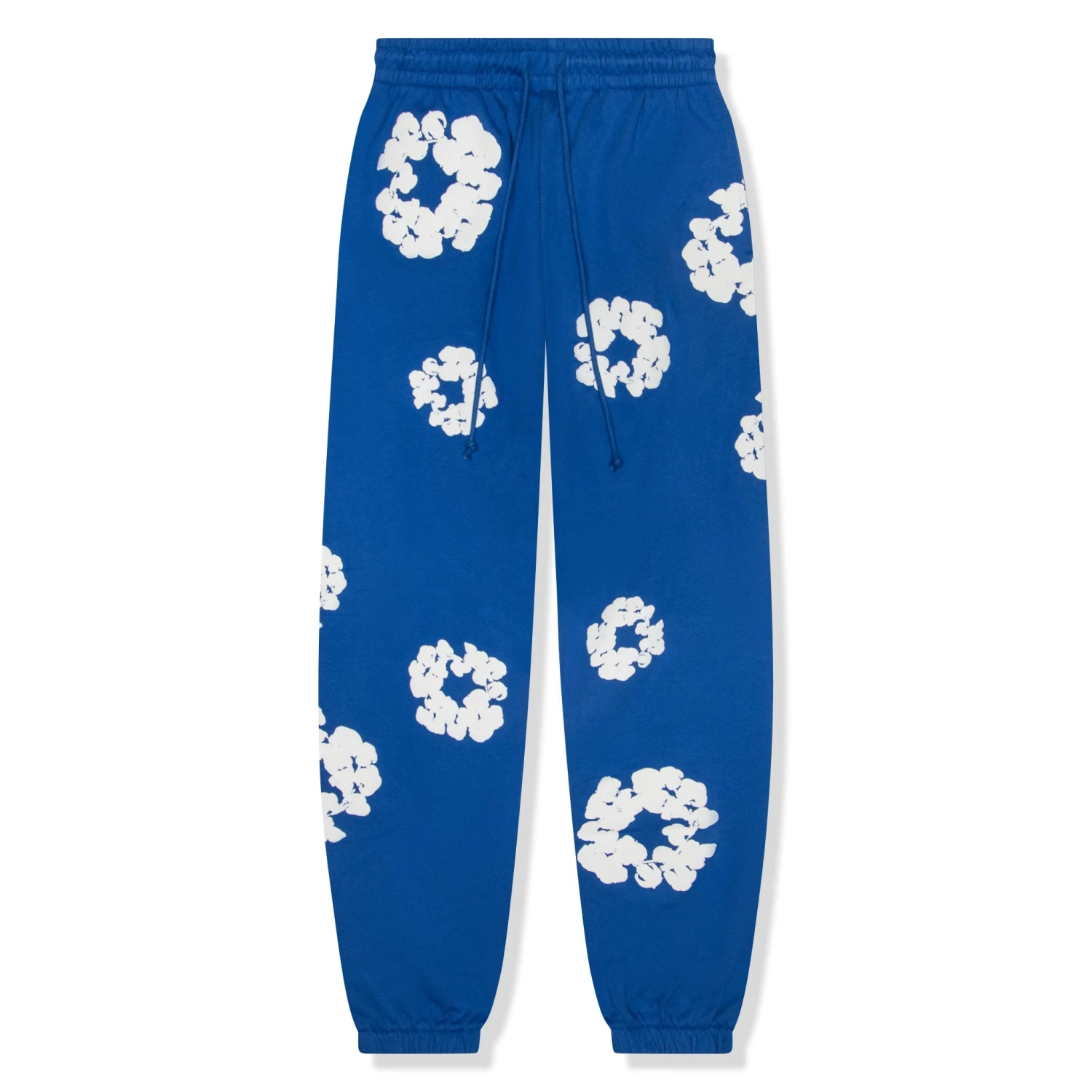 Denim Tears The Cotton Wreath Royal Blue Sweatpants 1 Denim Tears The Cotton Wreath Royal Blue Sweatpants