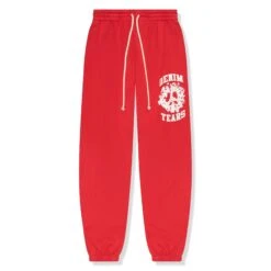 Denim Tears University Red Sweatpants