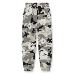 Denim Tears White Camo Cotton Wreath Sweatpants