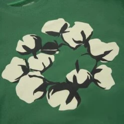 Denim Tears X CPFM Cactus Tears Green Sweatshirt -Creps Lockers denim tears x cpfm cactus tears green sweatshirt fw24tcn024s green detail