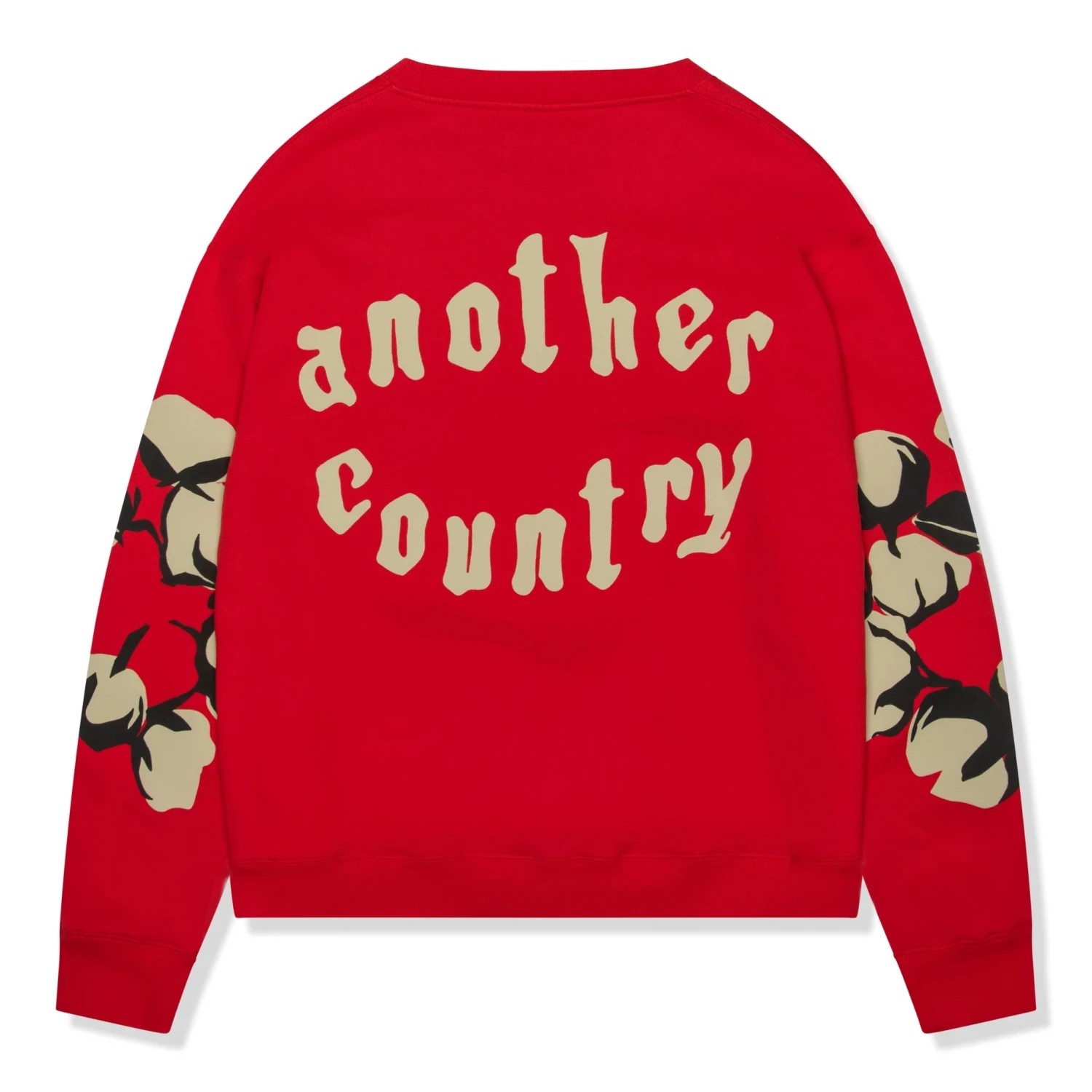 Denim Tears X CPFM Cactus Tears Red Sweatshirt 2 Denim Tears X CPFM Cactus Tears Red Sweatshirt - Image 2