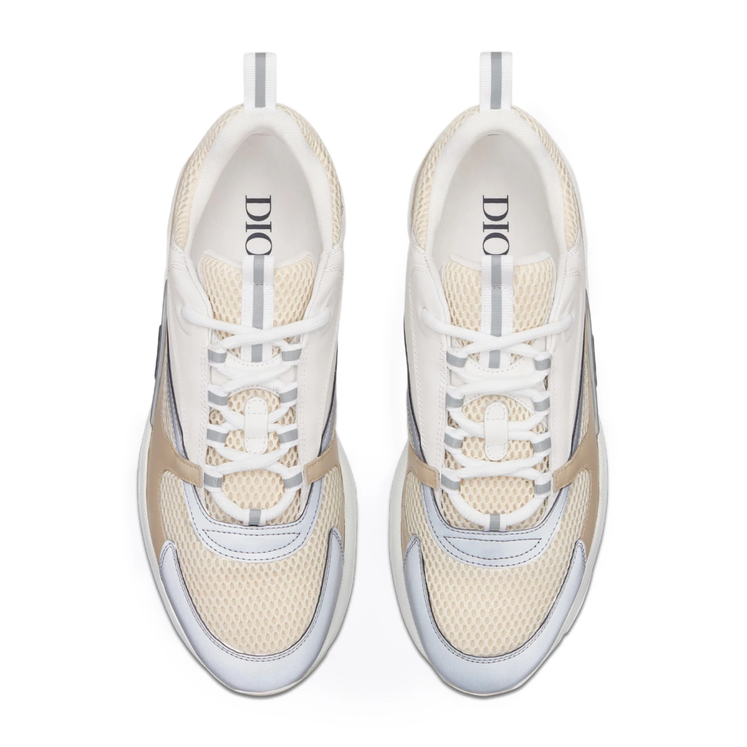 Dior B22 Beige White Calfskin Trainer 4 Dior B22 Beige White Calfskin Trainer - Image 4