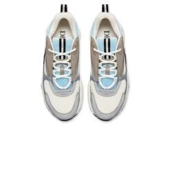 Dior B22 Sky Blue And Grey Trainer -Creps Lockers dior b22 sky blue and grey trainer 3sn231yxx h865 top