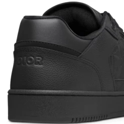 Dior B27 Uptown Black Grained Calfskin Sneaker -Creps Lockers dior b27 uptown black grained calfskin sneaker 3sn272zay h900 back