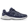 Dior B30 Countdown Mesh Navy Blue Suede Trainer