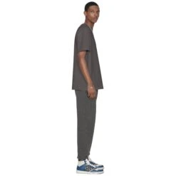 Dior Couture Relaxed Fit Cotton Charcoal T Shirt 11 Dior Couture Relaxed Fit Cotton Charcoal T Shirt -Creps Lockers dior couture relaxed fit cotton charcoal t shirt 343j696c0554 c881 model full side