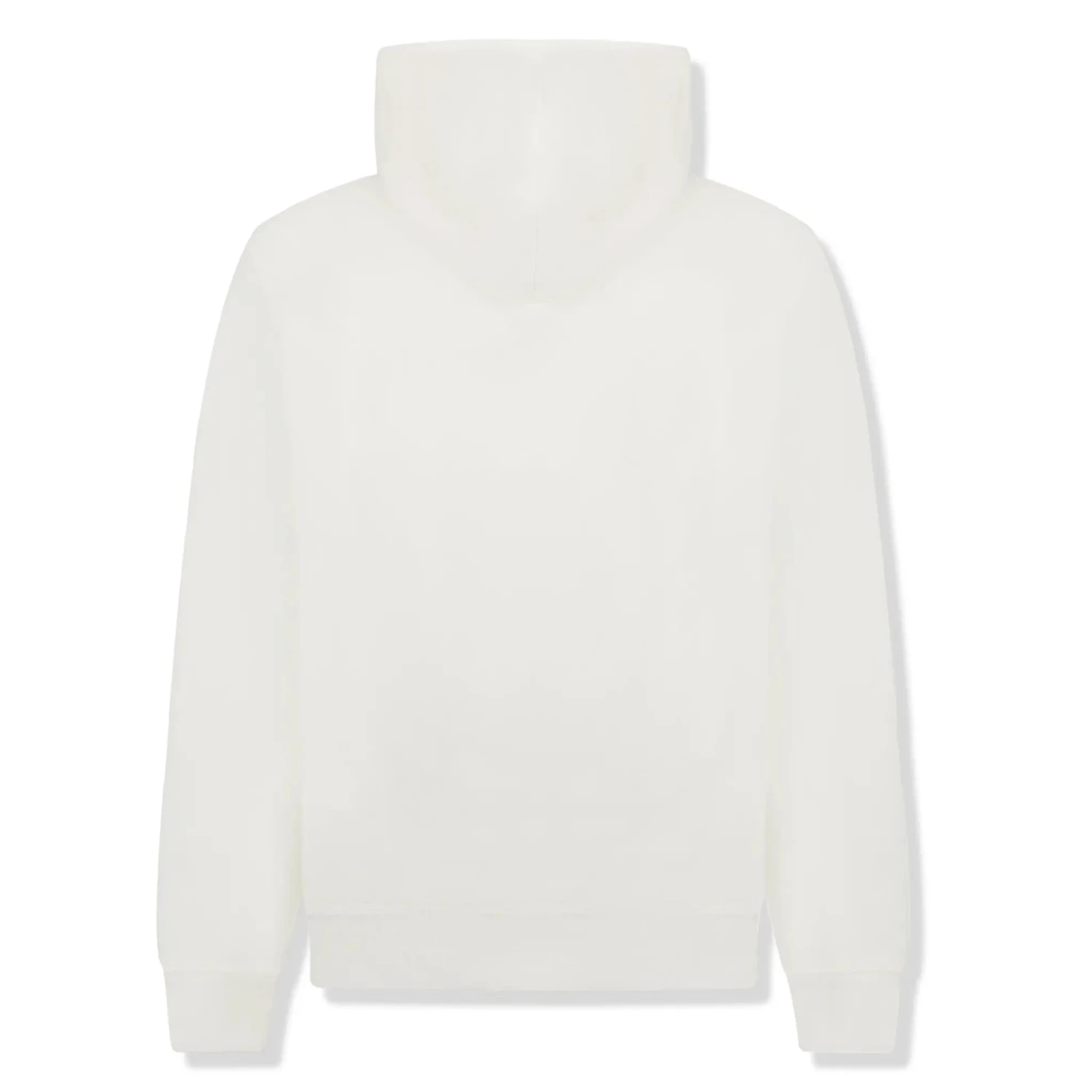 Dior Printed Relaxed Fit Cotton White Hoodie 2 Dior Printed Relaxed Fit Cotton White Hoodie - Image 2