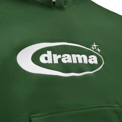 Drama Call Green White Hoodie 5 Drama Call Green White Hoodie -Creps Lockers drama call green white hoodie logo