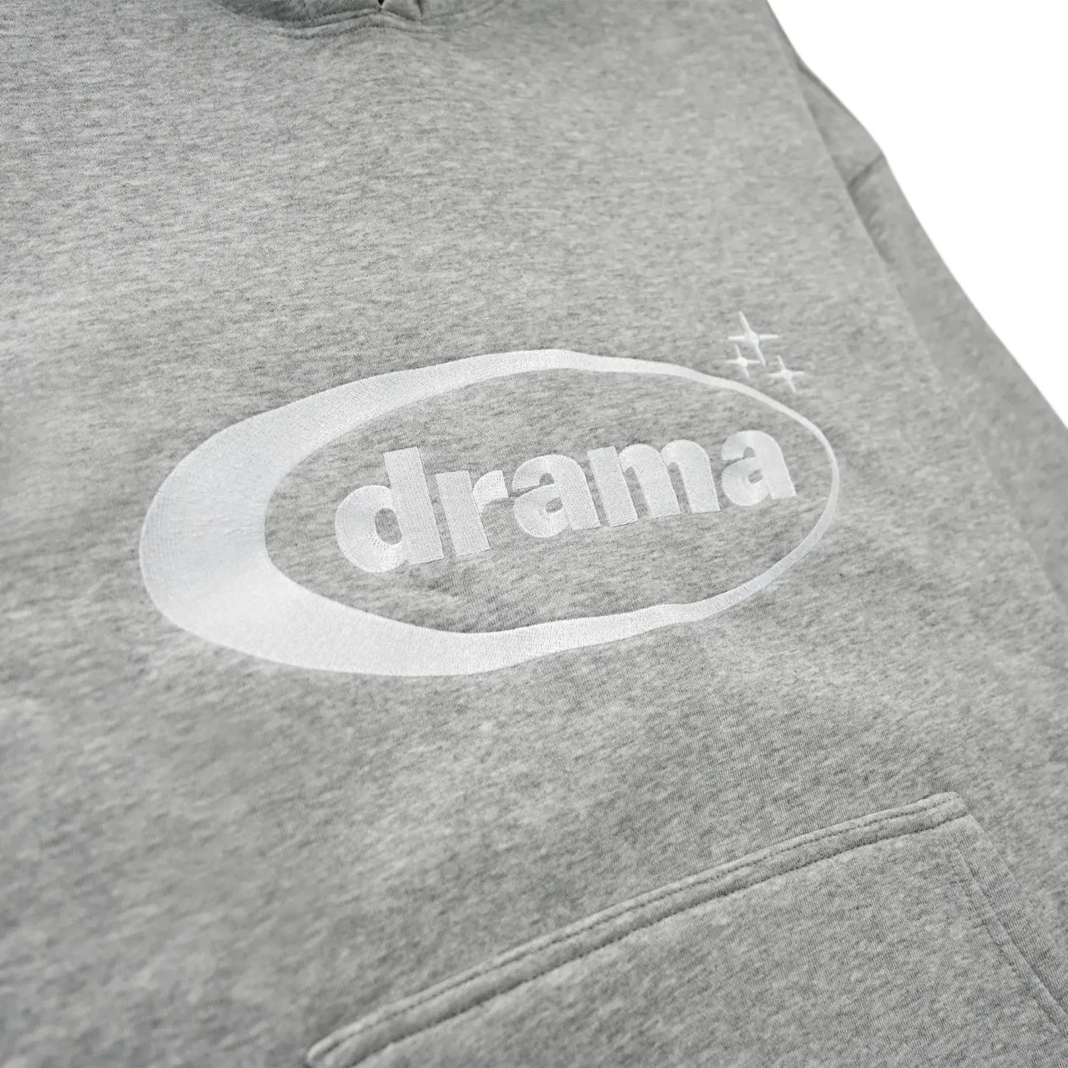 Drama Call OG Oval Grey Hoodie 3 Drama Call OG Oval Grey Hoodie - Image 3