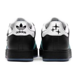 Drama Call X Adidas Superstar II Black Metrolink Blue -Creps Lockers drama call x adidas superstar ii black metrolink blue jp8396 heel