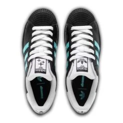 Drama Call X Adidas Superstar II Black Metrolink Blue -Creps Lockers drama call x adidas superstar ii black metrolink blue jp8396 top