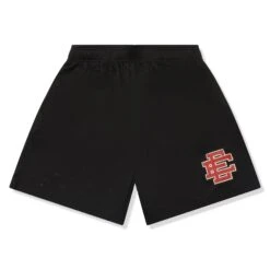 Eric Emanuel EE Basic Black Red Shorts