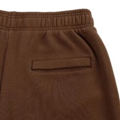 Eric Emanuel EE Basic Brown White Sweatpants 10 Eric Emanuel EE Basic Brown White Sweatpants -Creps Lockers eric emanuel ee basic brown white sweatpants back pocket