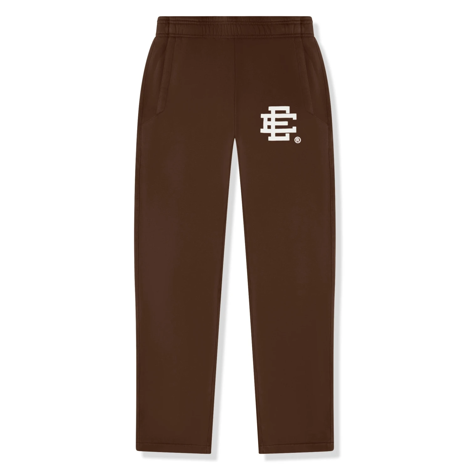 Eric Emanuel EE Basic Brown White Sweatpants 1 Eric Emanuel EE Basic Brown White Sweatpants