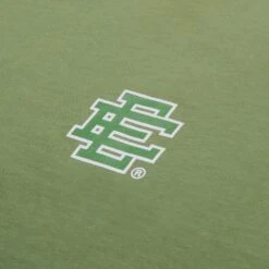 Eric Emanuel EE Basic Olive T Shirt 6 Eric Emanuel EE Basic Olive T Shirt -Creps Lockers eric emanuel ee basic olive t shirt logo