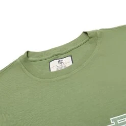 Eric Emanuel EE Basic Olive T Shirt 7 Eric Emanuel EE Basic Olive T Shirt -Creps Lockers eric emanuel ee basic olive t shirt neck