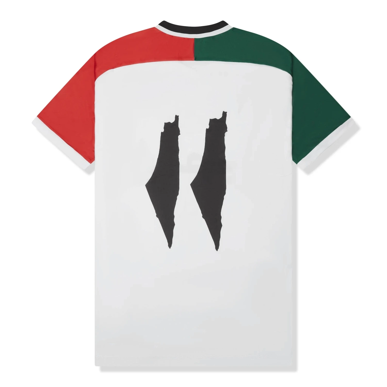 FC Palestina Palestine White Football T Shirt 2 FC Palestina Palestine White Football T Shirt - Image 2
