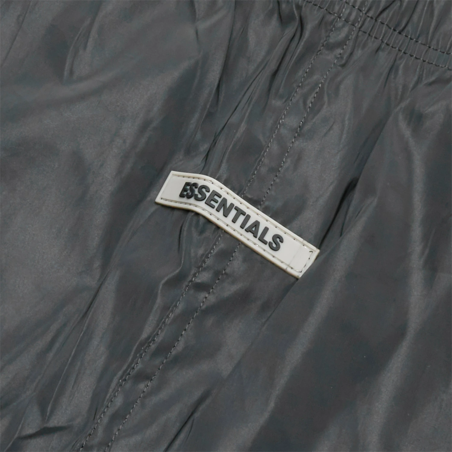 Preloved - Fear Of God Essentials Black Reflective Nylon Track Pants 3 Preloved - Fear Of God Essentials Black Reflective Nylon Track Pants - Image 3