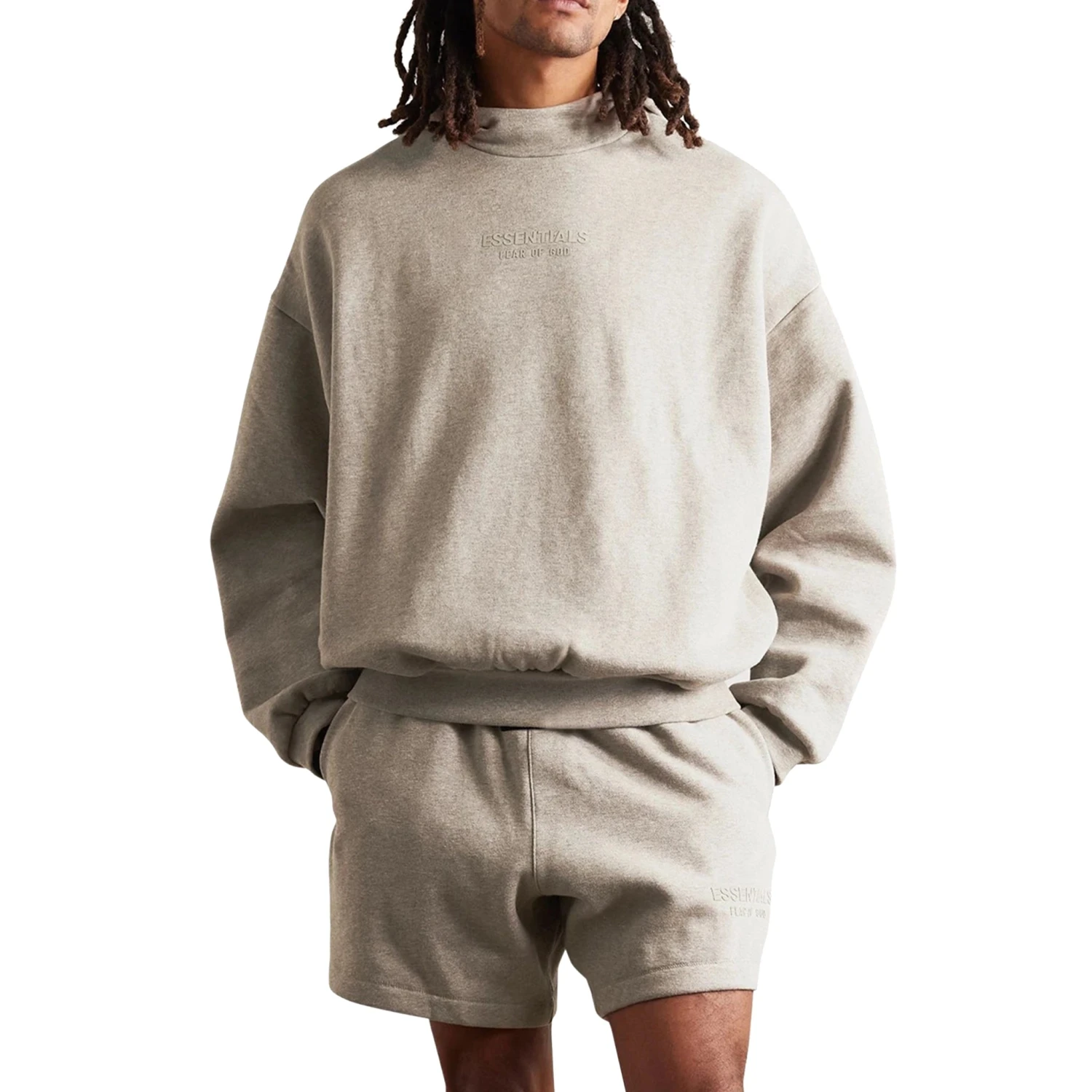 Fear Of God Essentials Core Heather Hoodie (FW23) 3 Fear Of God Essentials Core Heather Hoodie (FW23) - Image 3
