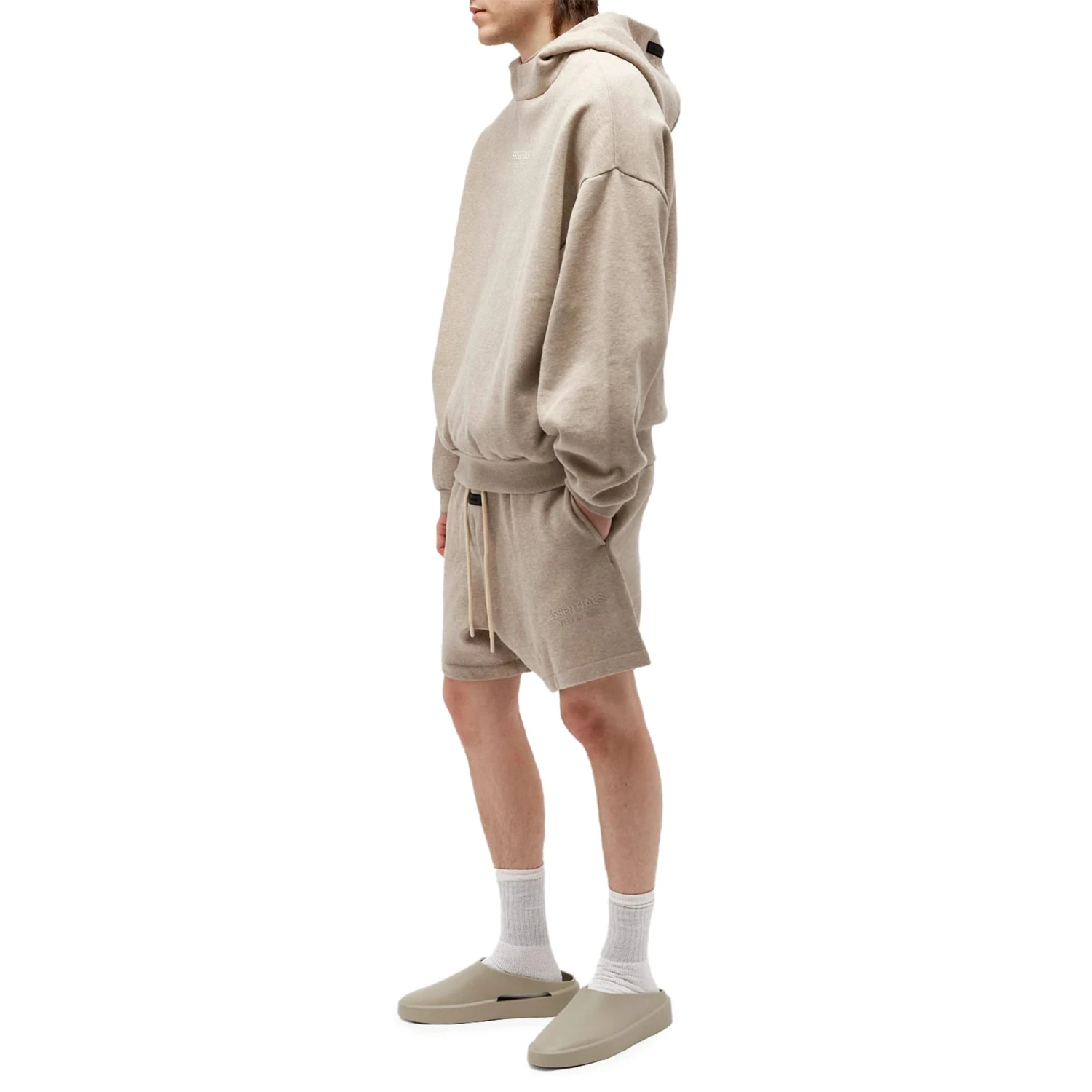 Fear Of God Essentials Core Heather Shorts (FW23) 4 Fear Of God Essentials Core Heather Shorts (FW23) - Image 4