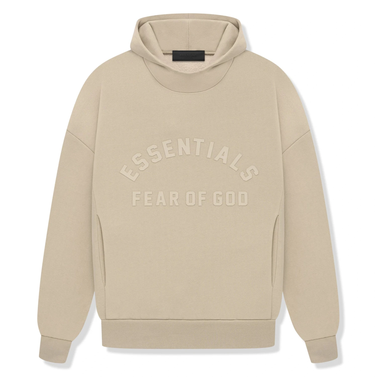 Fear Of God Essentials Dusty Beige Hoodie (FW23) 1 Fear Of God Essentials Dusty Beige Hoodie (FW23)