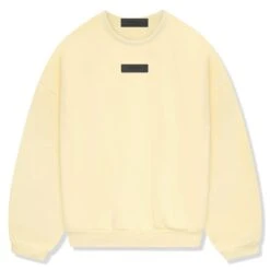 Fear Of God Essentials Garden Yellow Crewneck (FW23)