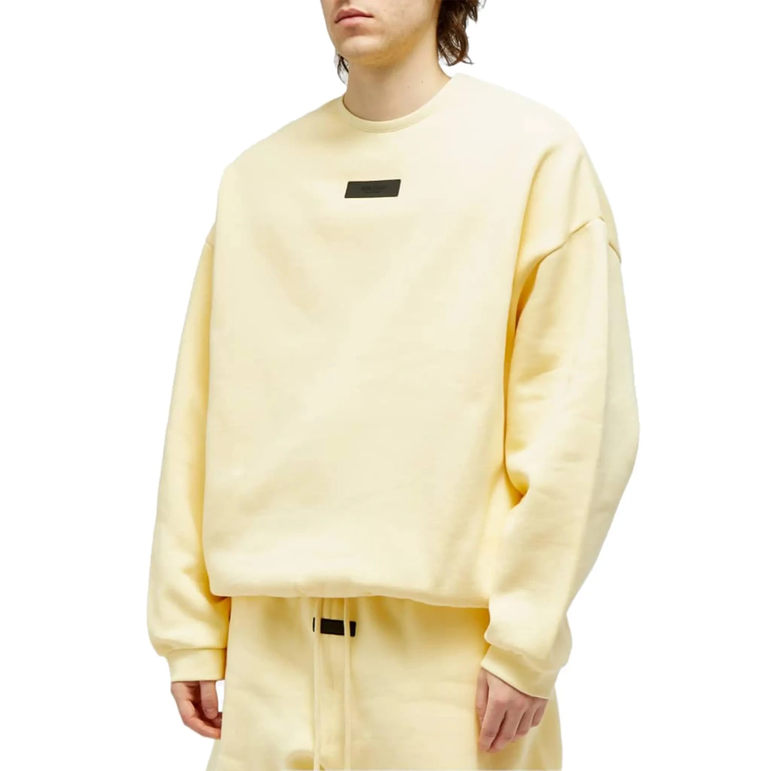 Fear Of God Essentials Garden Yellow Crewneck (FW23) 3 Fear Of God Essentials Garden Yellow Crewneck (FW23) - Image 3