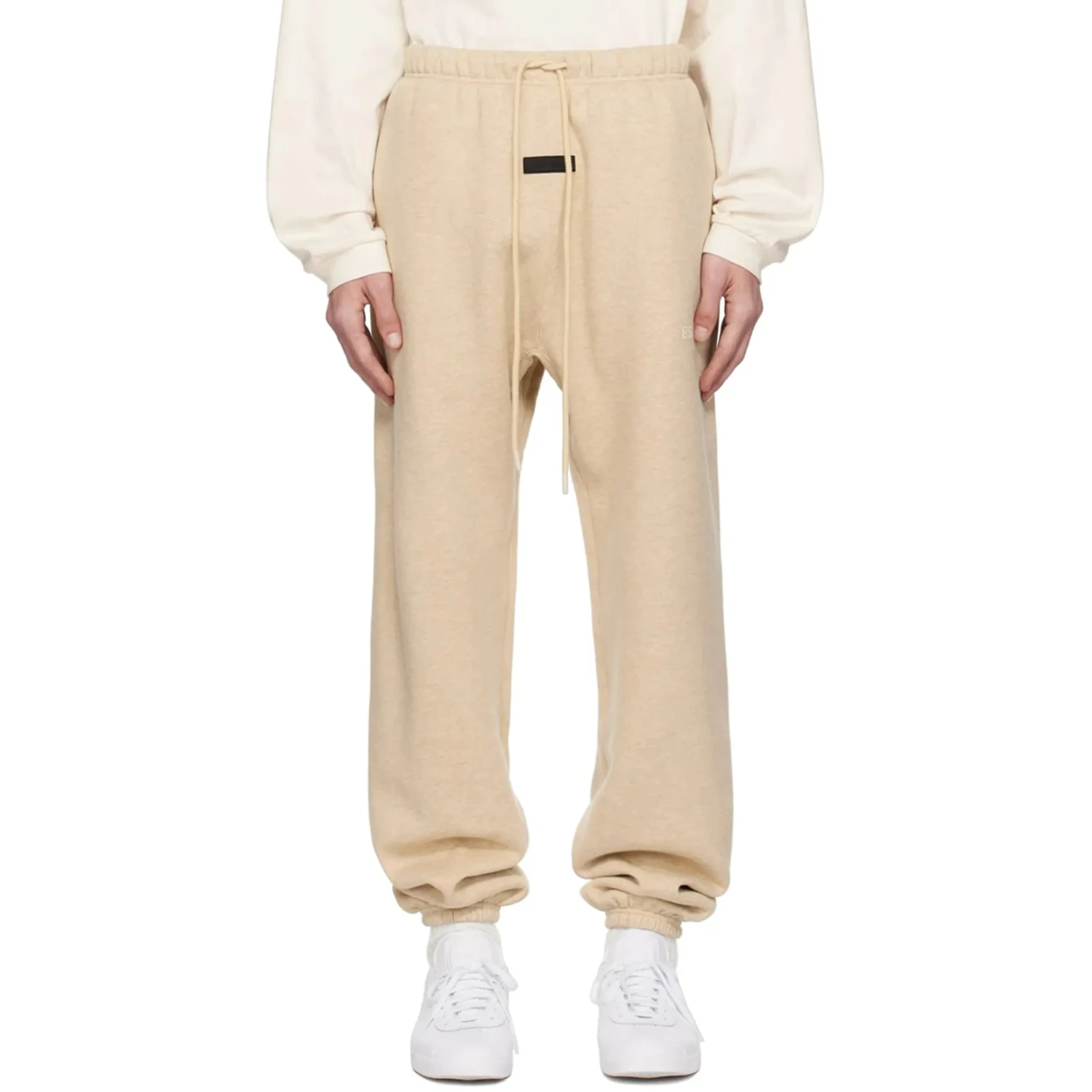 Fear Of God Essentials Gold Heather Sweatpants (FW23) 4 Fear Of God Essentials Gold Heather Sweatpants (FW23) - Image 4