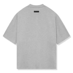 Fear Of God Essentials Heavy Jersey Crewneck Light Heather Grey T Shirt 10 Fear Of God Essentials Heavy Jersey Crewneck Light Heather Grey T Shirt -Creps Lockers fear of god essentials heavy jersey crewneck light heather grey t shirt 125sp242006f back