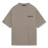 Fear Of God Essentials Jersey Crewneck Heather Grey T Shirt